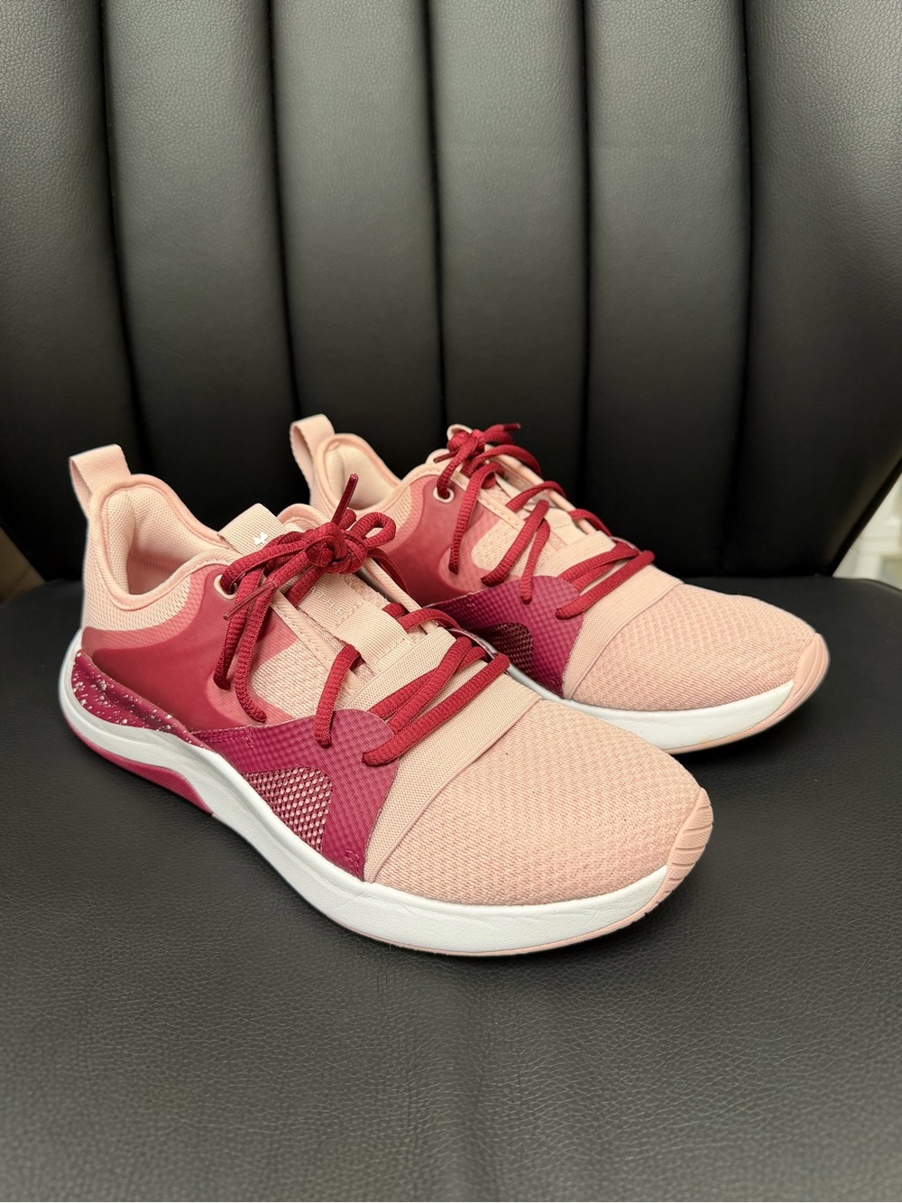 Under Armour Women's Pink and Berry Athletic Sneakers